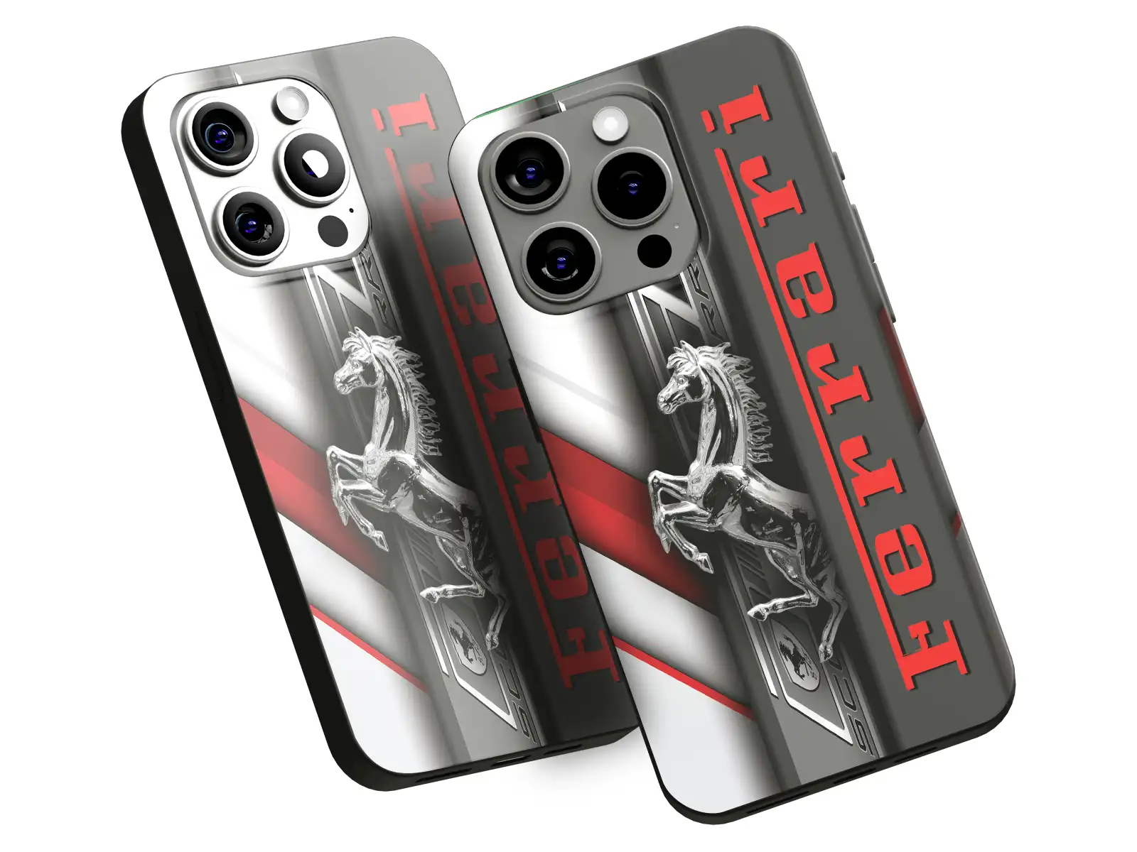 Ferrari Coole Smartphone Hülle Standard Minimal Look